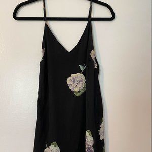 Reformation Floral Adjustable Straps Mini Dress
